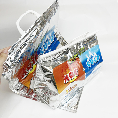 冷凍食品のためのプラスチック銀製の習慣の使い捨て可能で熱く冷たい熱袋