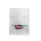 窓の食糧イヤリングの宝石類の包装を用いるブラウン/白いクラフト紙のk袋